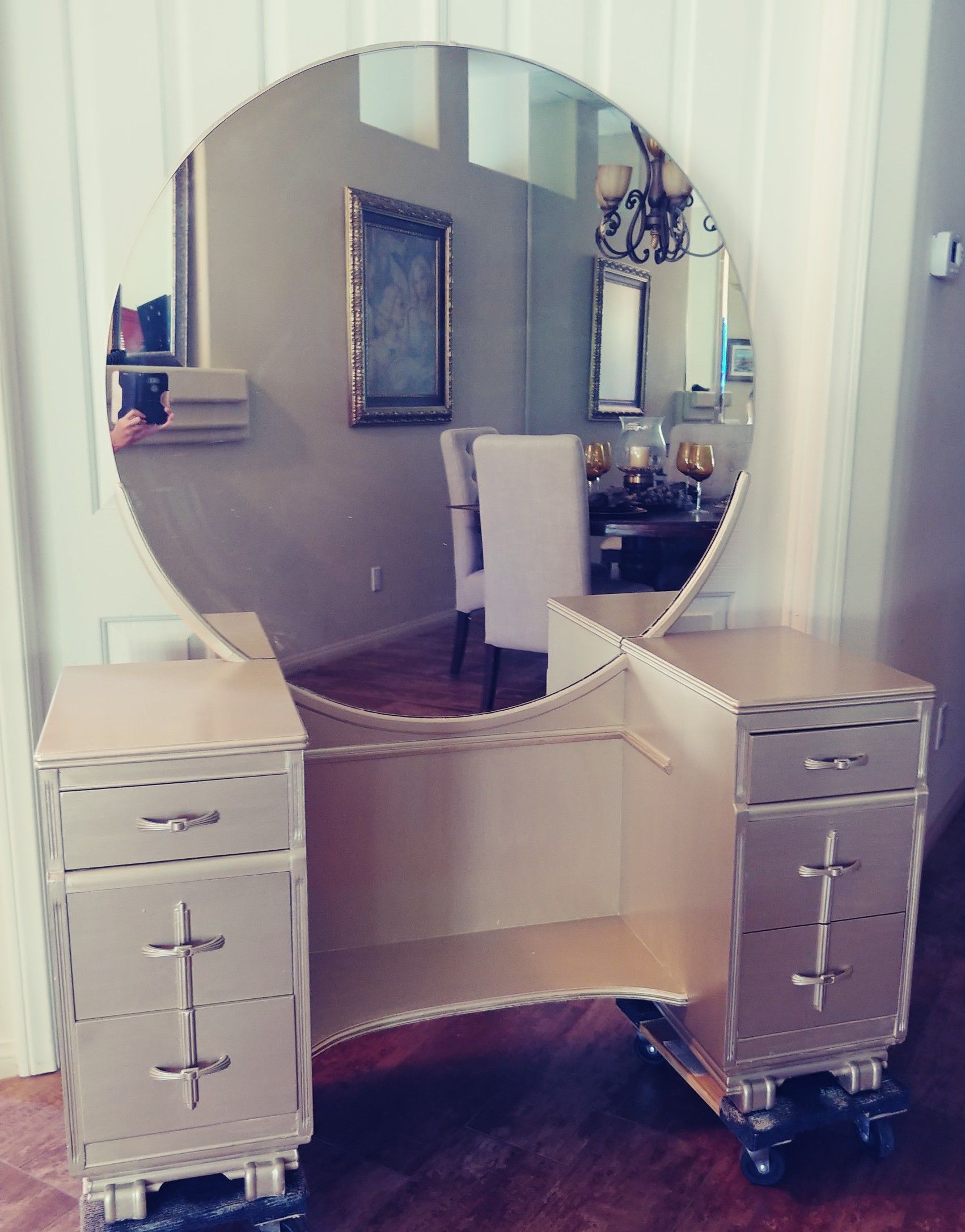 1920's Waterfall Vanity