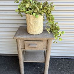 🤩 Vintage Speckled Rittenhouse Furniture Nightstand 
