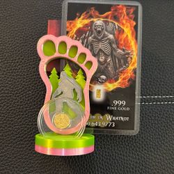Zombie Bigfoot Gold With 1/4 Grain 
