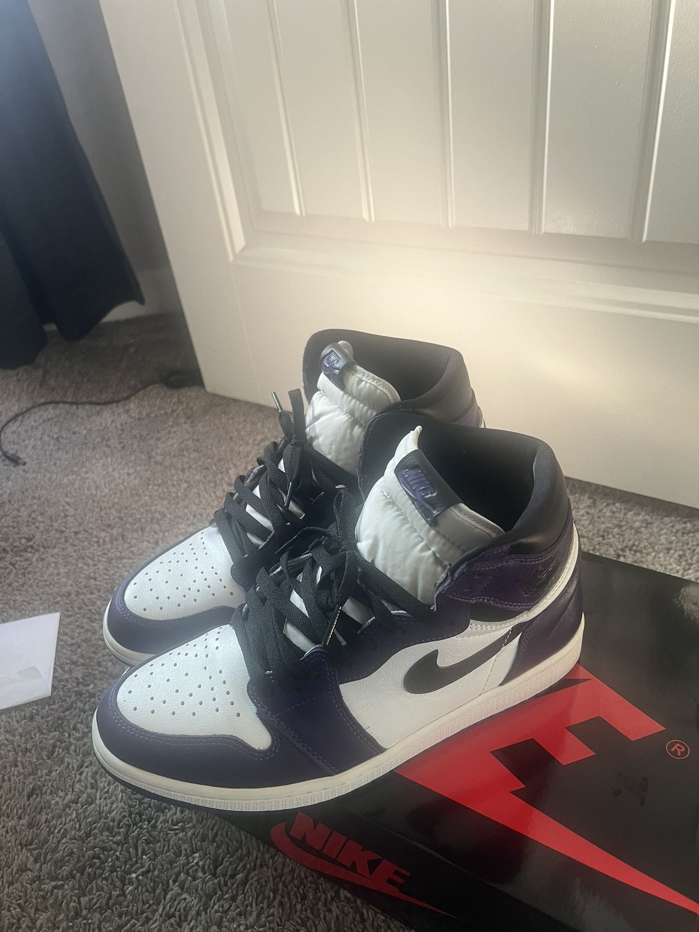 Jordan 1 OG Court Purple