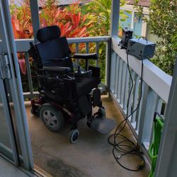 TDX-SP Red Electric Wheelchair 