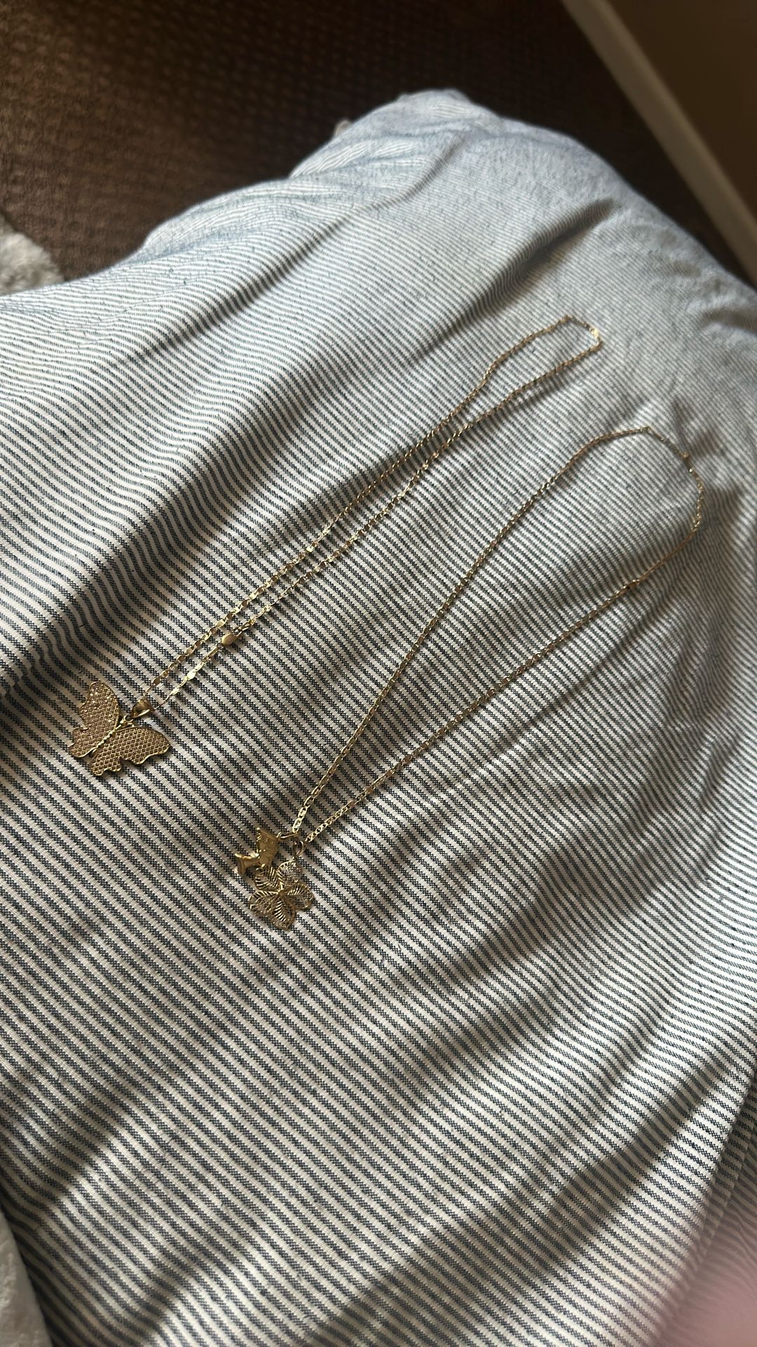 Rose Gold Jewelry 3 Pendants