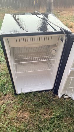 GE Black Mini Fridge