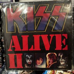 Kiss Alive 2 Rare Vinyl 