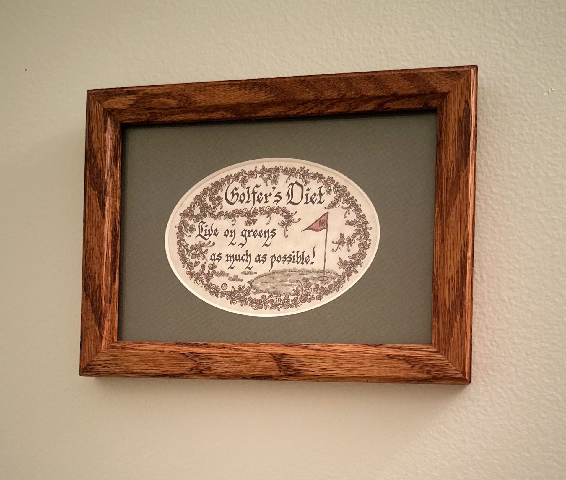 Framed Sign