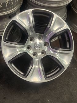 Ram dodge ram rim wheel 20 inch factory 6 lugs bolt pattern 5.50 inch Only one wheel