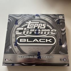 Topps Chrome Black 2025 Baseball 