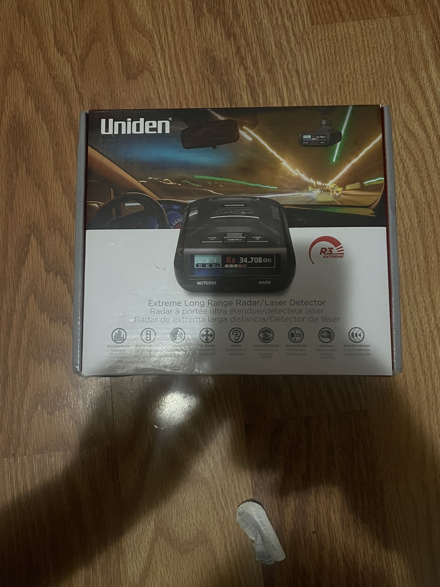 Uniden R3 12V Radar Laser Detector