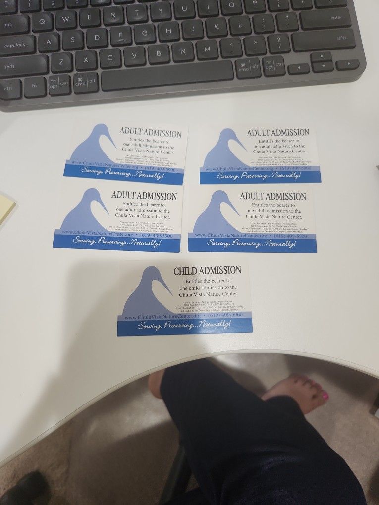Chula Vista Nature Center Tickets