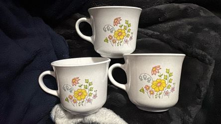 Corelle Spring Meadow Mugs (3)