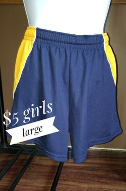 Girls size large shorts