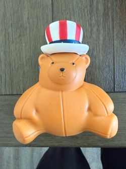 Sunny Day Patriotic Bear Squishy