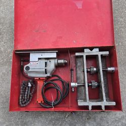 Tru-drill II - Portable Pipe  Hole Saw Cutting  Machine