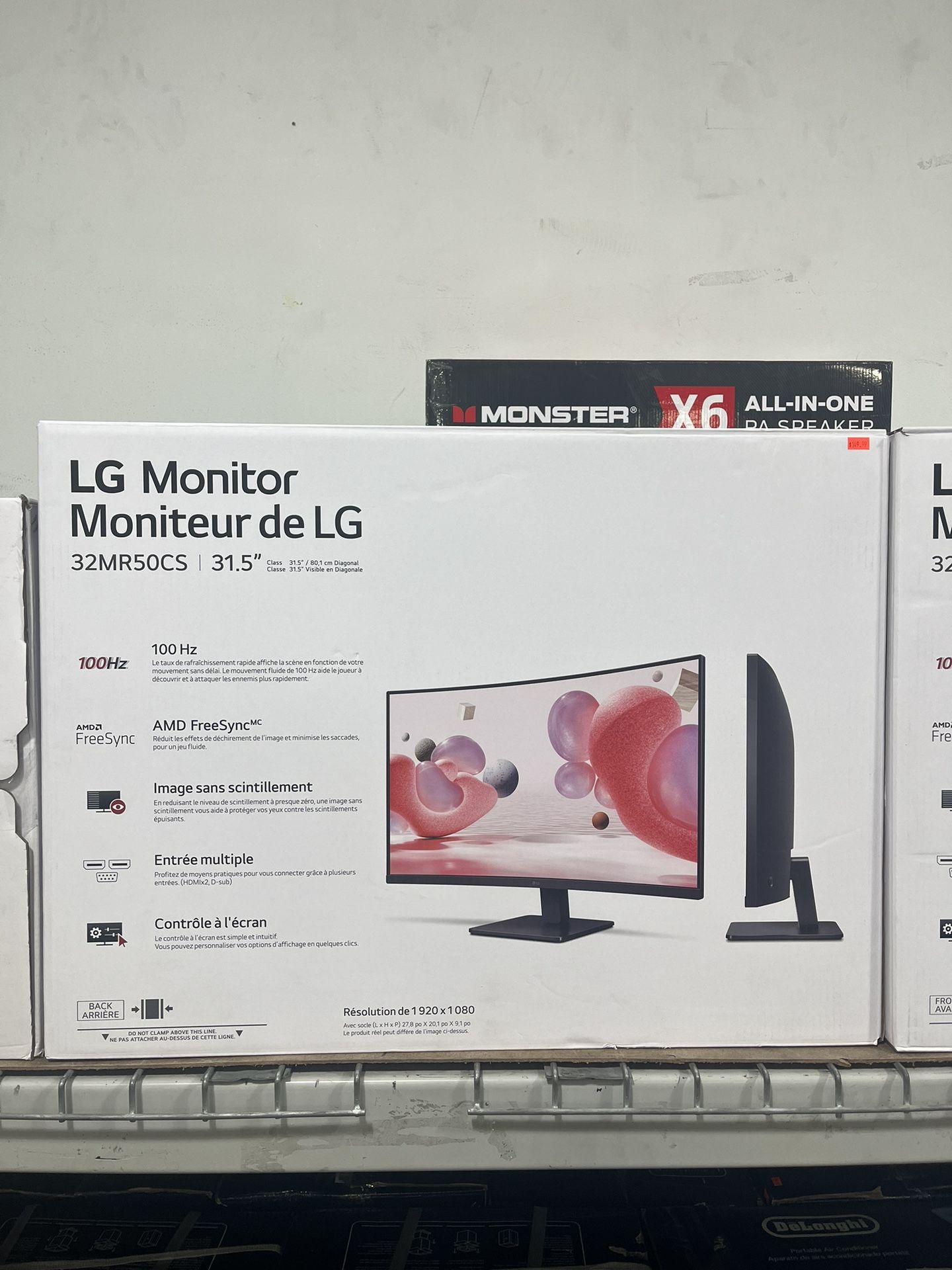 LG Monitor Moniteur de LG 32MR50CS | 31.5" $149.99
