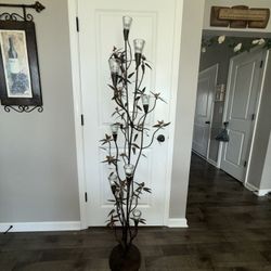 5.5ft Metal Tea Light Candle Holder