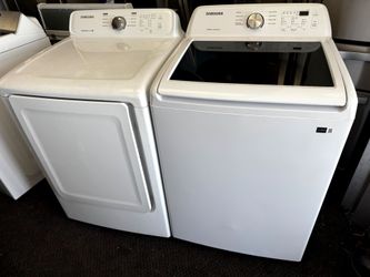 2 yrs old Samsung set HE large capacity washer and gas dryer