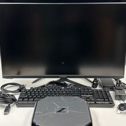 HP Z2 Mini G5 Workstation (Complete Dual-Display System)