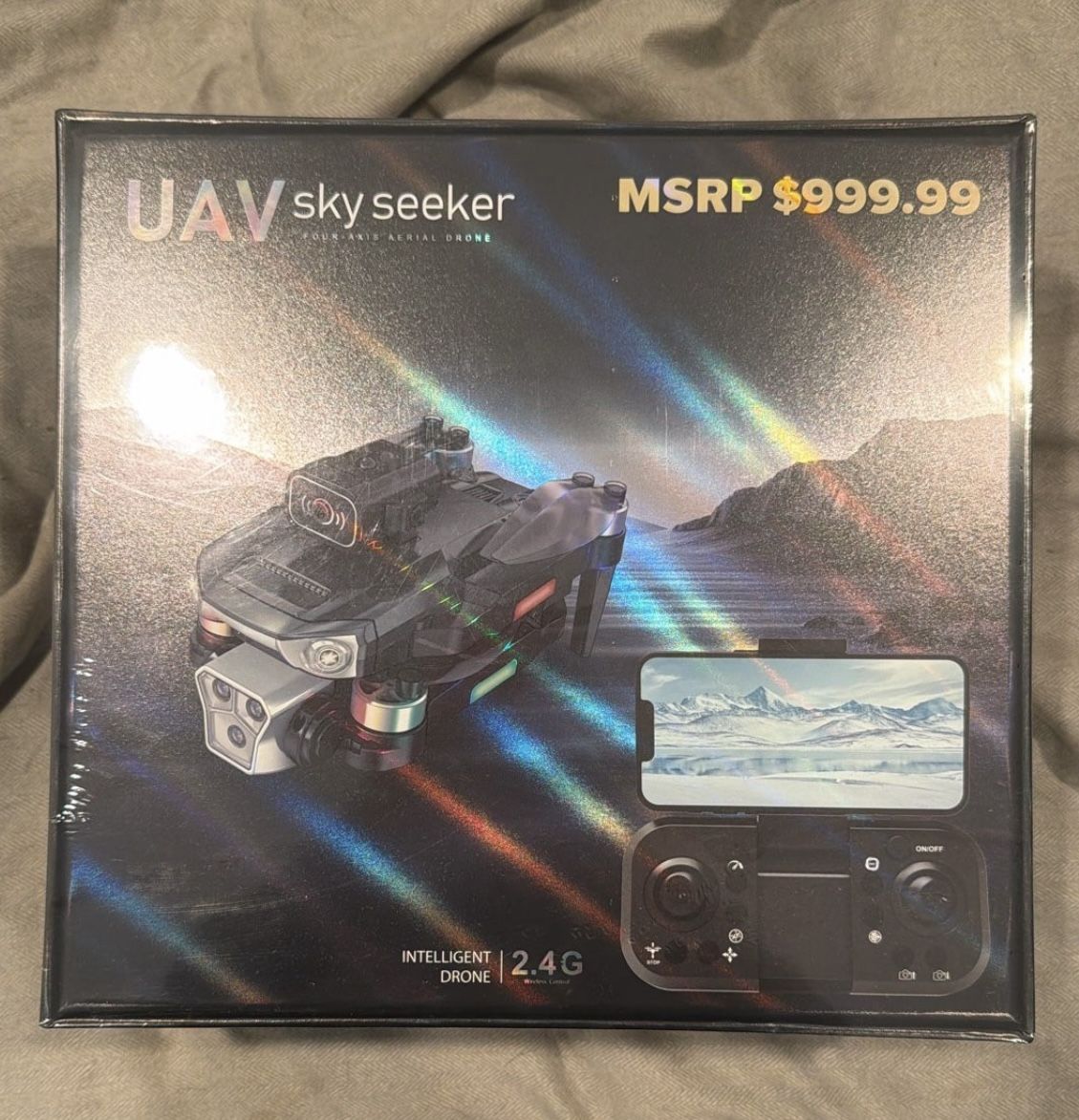 Brand New Sealed, In Box DMS UAV Sky Seeker Drone