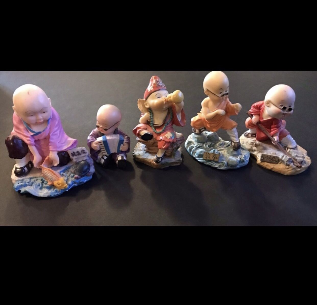Monk Display statues 5
