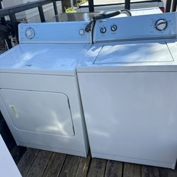 Whirlpool Washer And Dryer Electric Everything Works 