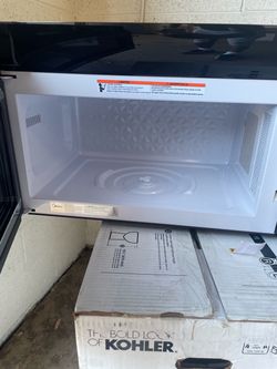 Midea 1.7 cu. ft. Over-the-Range Microwave with Low Profile Design and Vent in Stainless Steel