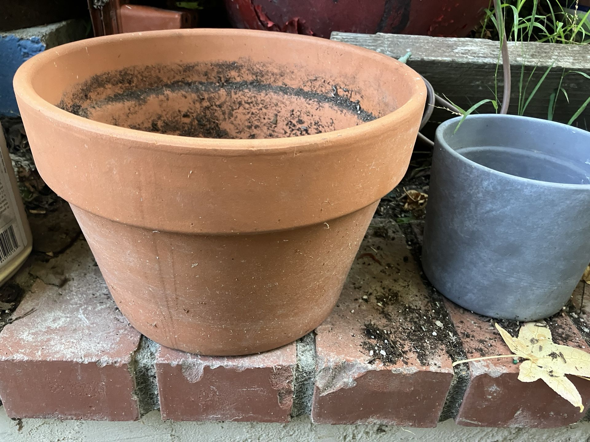 Pots Terracotta And Plastic $10 Each