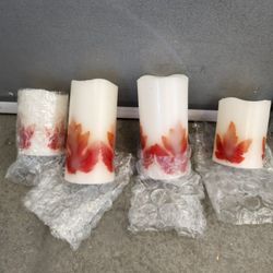 Scented Wax Flamless Candles