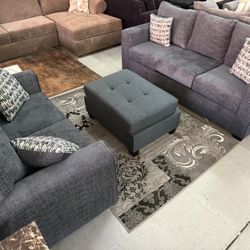 NEW SOFA AND LOVESEAT SILLONES NUEVOS 