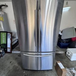 Samsung Refrigerator 25.5 Stainless Steel French Door