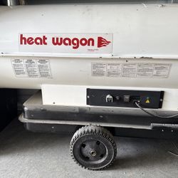 Heat Wagon Indirect-Fired Jobsite Heater w/ Ducting Kit