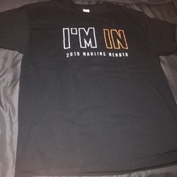 Miami Marlins Member T-Shirt 2019. Men’s XL