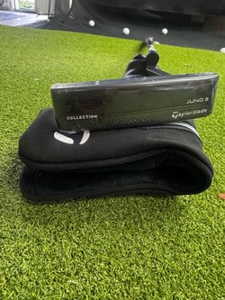 🔥 BRAND NEW TaylorMade TP Black Juno #2 Putter – 35″ + Headcover! 🔥