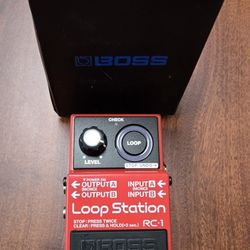 BOSS LOOP STATION RC-1 GUITAR PEDAL