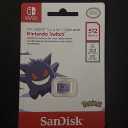 Nintendo switch memory card 512gb