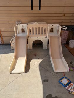 Double kids slide  $50