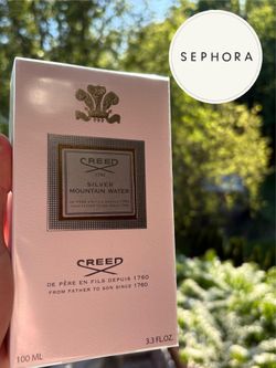 From Sephora - Creed, silver mountain water