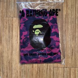 Purple Bape Hoodie 