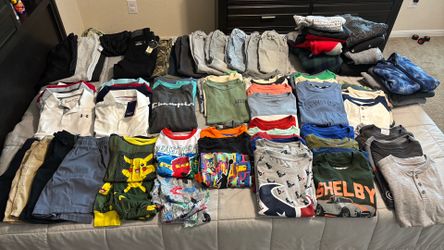 Size 8 boys clothes lot / smoke free home