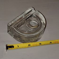 Vintage Glass Inkwell 