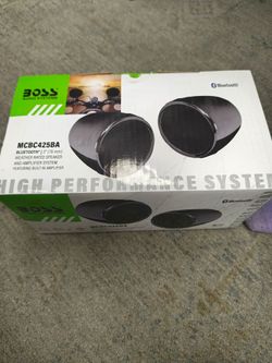 Boss Audio MCBC425BA Bluetooth Motorcycle Speaker System