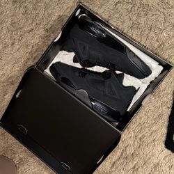 Jordan 4 Retro Black Cat (2025) Size 10.5 Men Brand New 