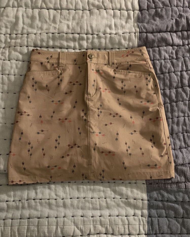 Eddie Bauer Green Skirt