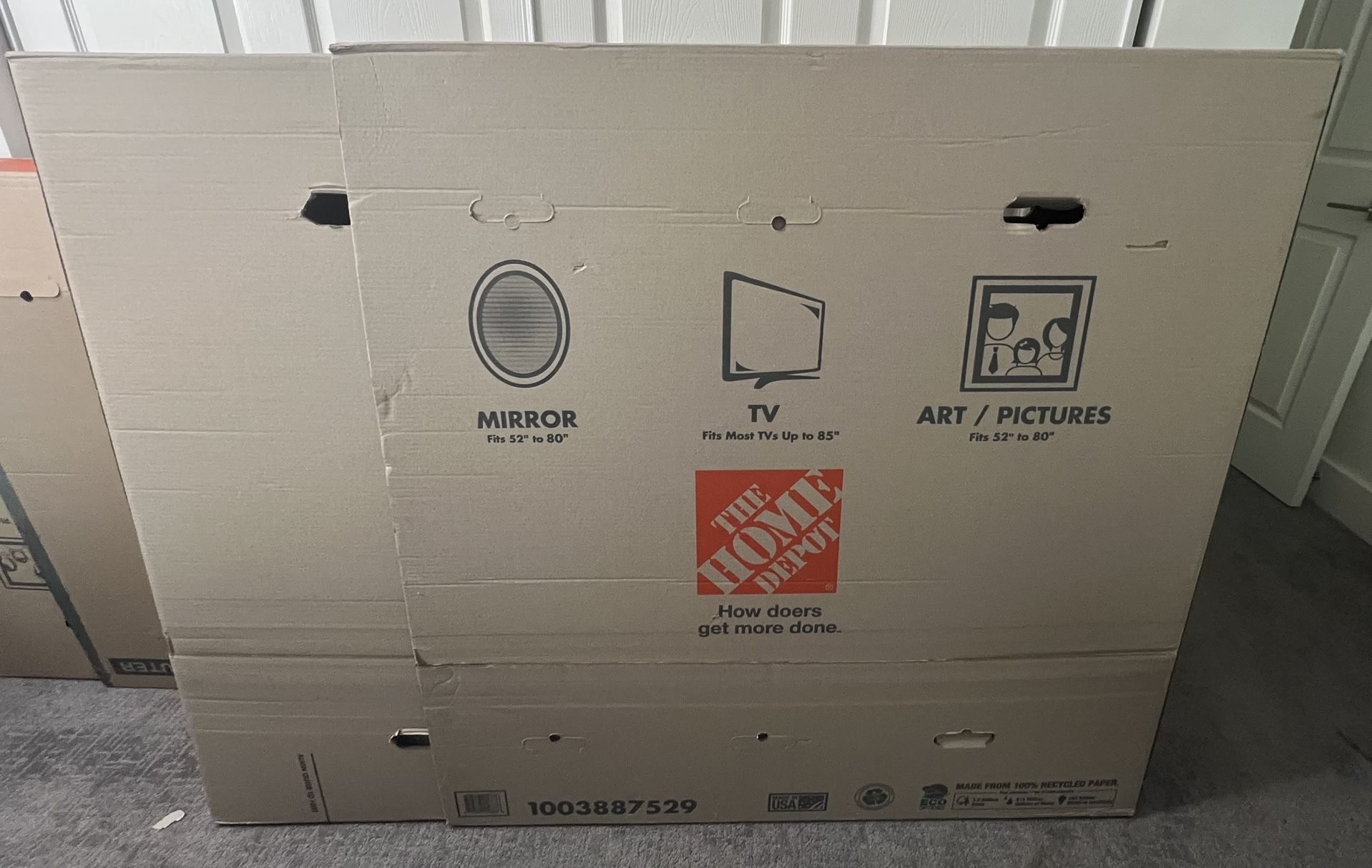 Boxes for TVs