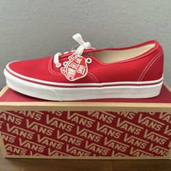 Authentic Red Vans
