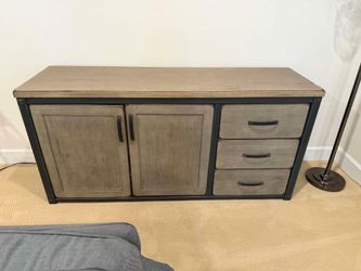 Industrial style sideboard/credenza