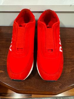 Red DKNY Slip - on Sneakers size 8