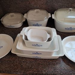 Vintage Corning Ware Bakeware Set $190