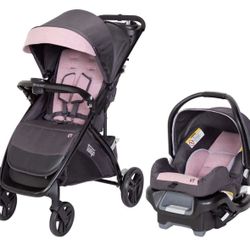 Baby Trend Tango Travel System - Cassis - Pink