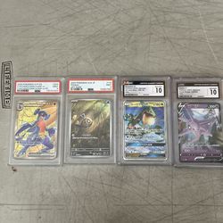 Pokemon SLABS 4 of THEM