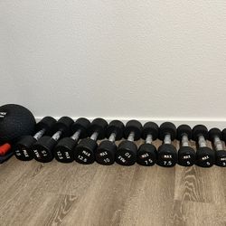 Full Dumbbell & Fitness Set – Great Condition